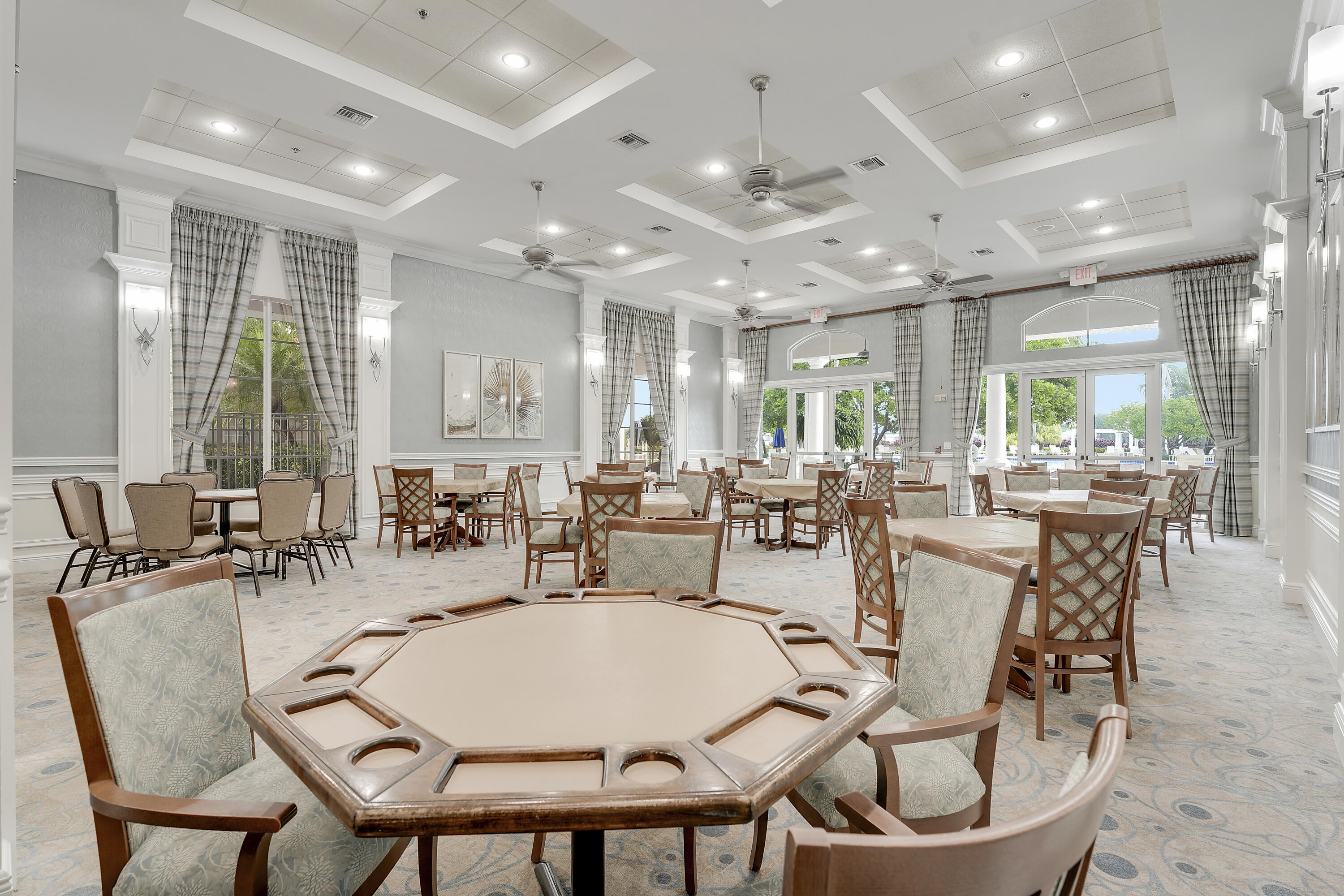 6818 Rienzo Street Wellington, FL 33467 - Photo 44 of 63 Bellaggio Card Room.