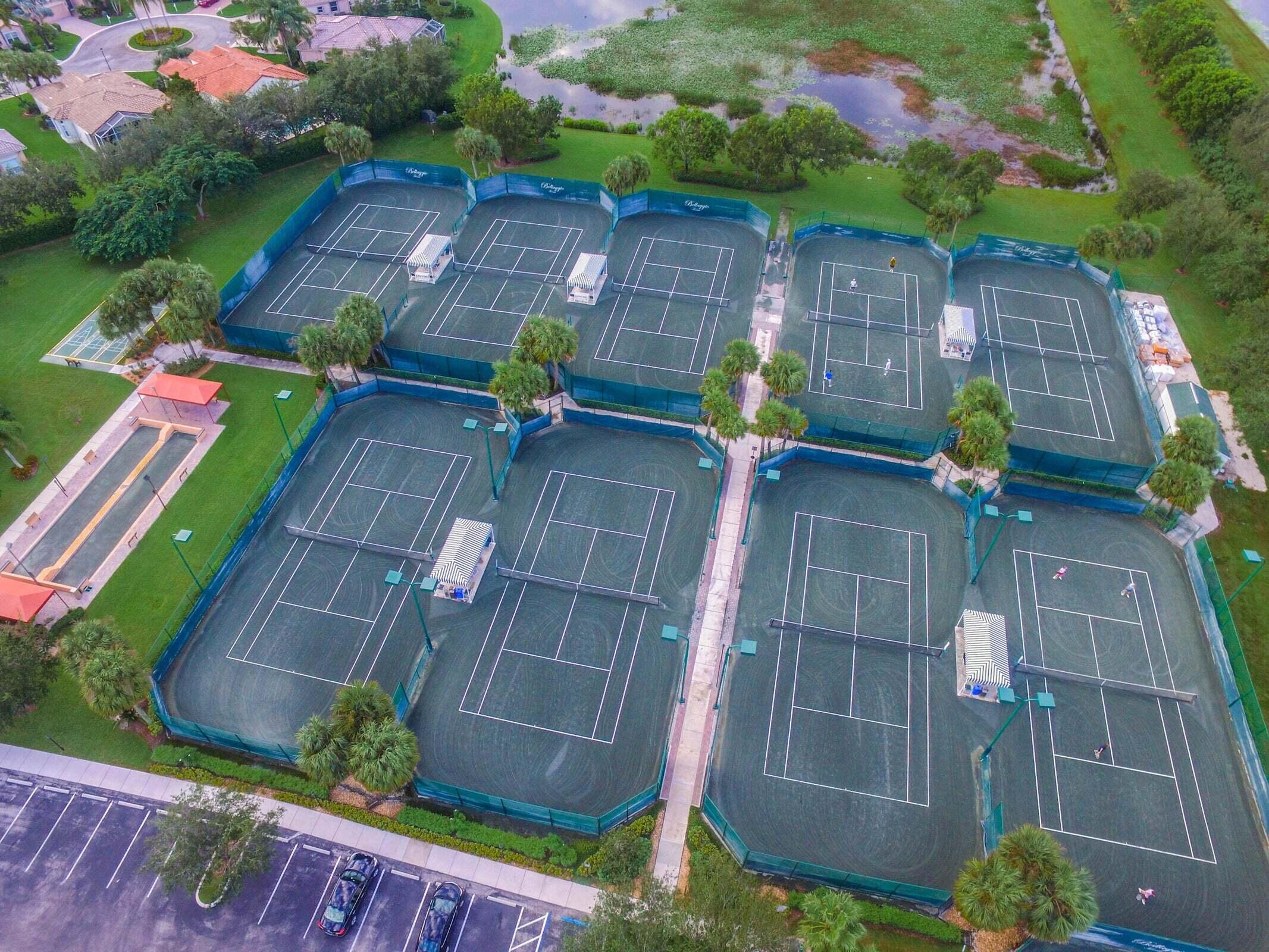 6818 Rienzo Street Wellington, FL 33467 - Photo 52 of 63 Bellaggio Tennis Aerial