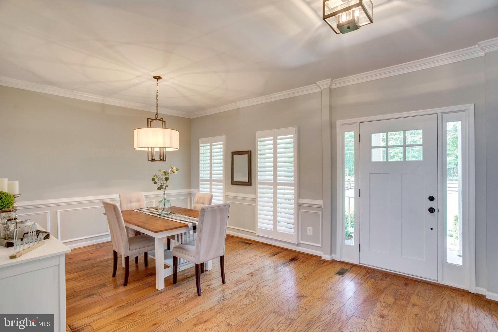 5753 Colchester Road Fairfax, VA 22030 - Photo 9 of 61 Dining room off the foyer