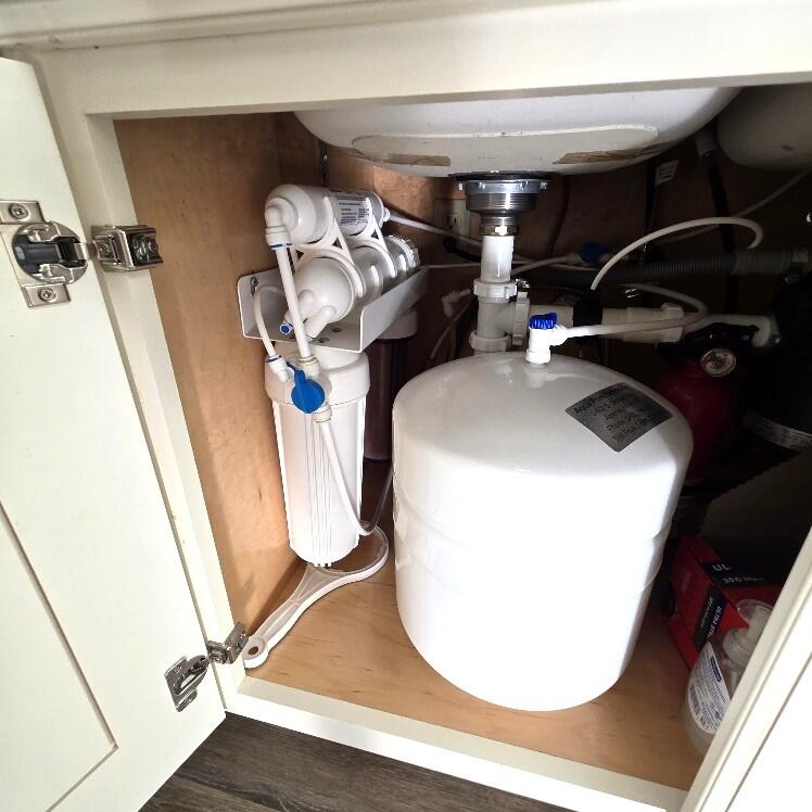 176 Long Rapids Road Alpena, MI 49707 - Photo 8 of 38 Under sink filtration
