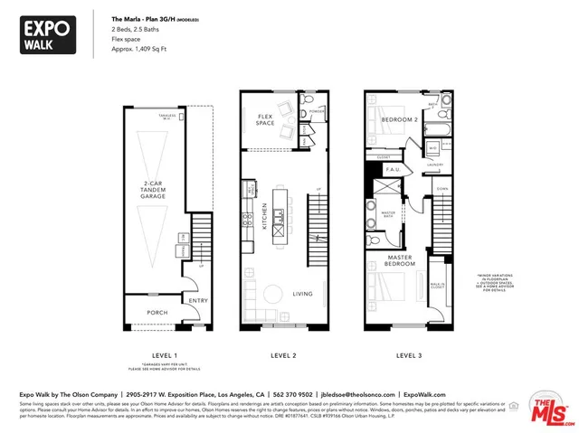 $849,000 | 2927 West Exposition Place, Unit 3, Los Angeles, CA 90018