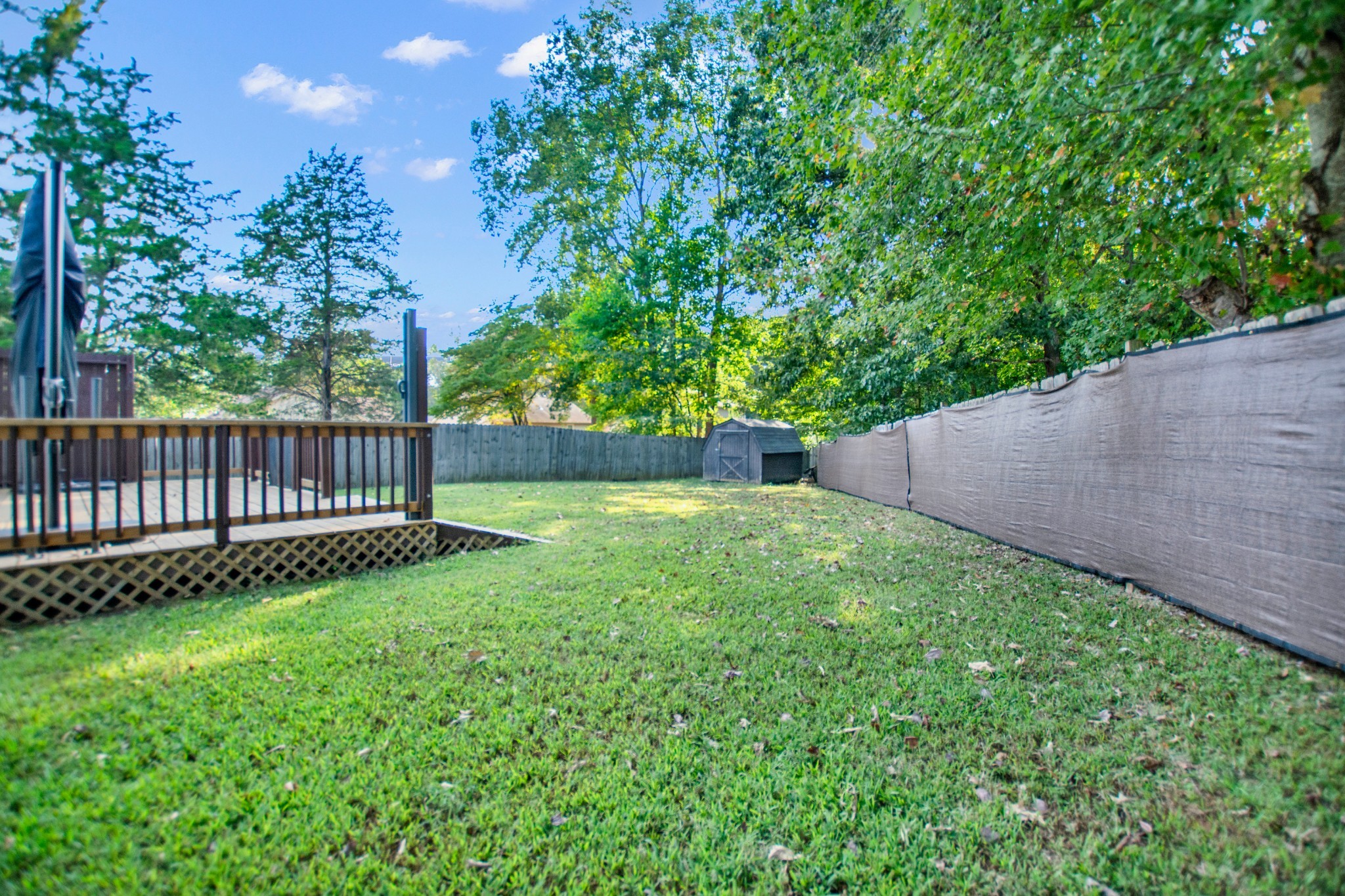 128 South Richview Road Clarksville, TN 37043 - Photo 19 of 19 a view of a yard with wooden fence