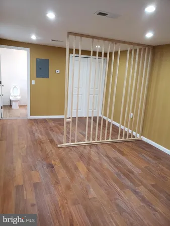 a view of wooden floor