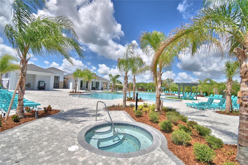 2839 Moulin Road Davenport, FL 33837 - Photo 75 of 75 a view of a house with a swimming pool and sitting area