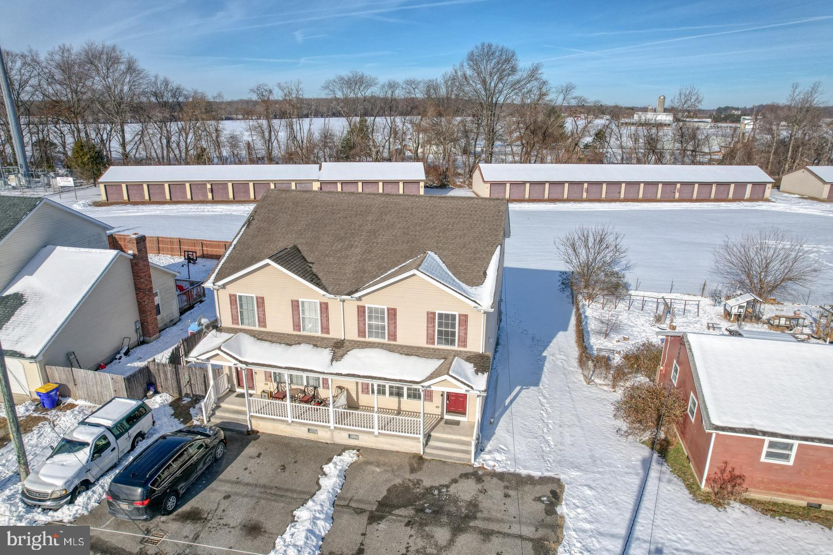 39 High Street Kenton, DE 19955 - Photo 3 of 49 an aerial view of a house with a lake view