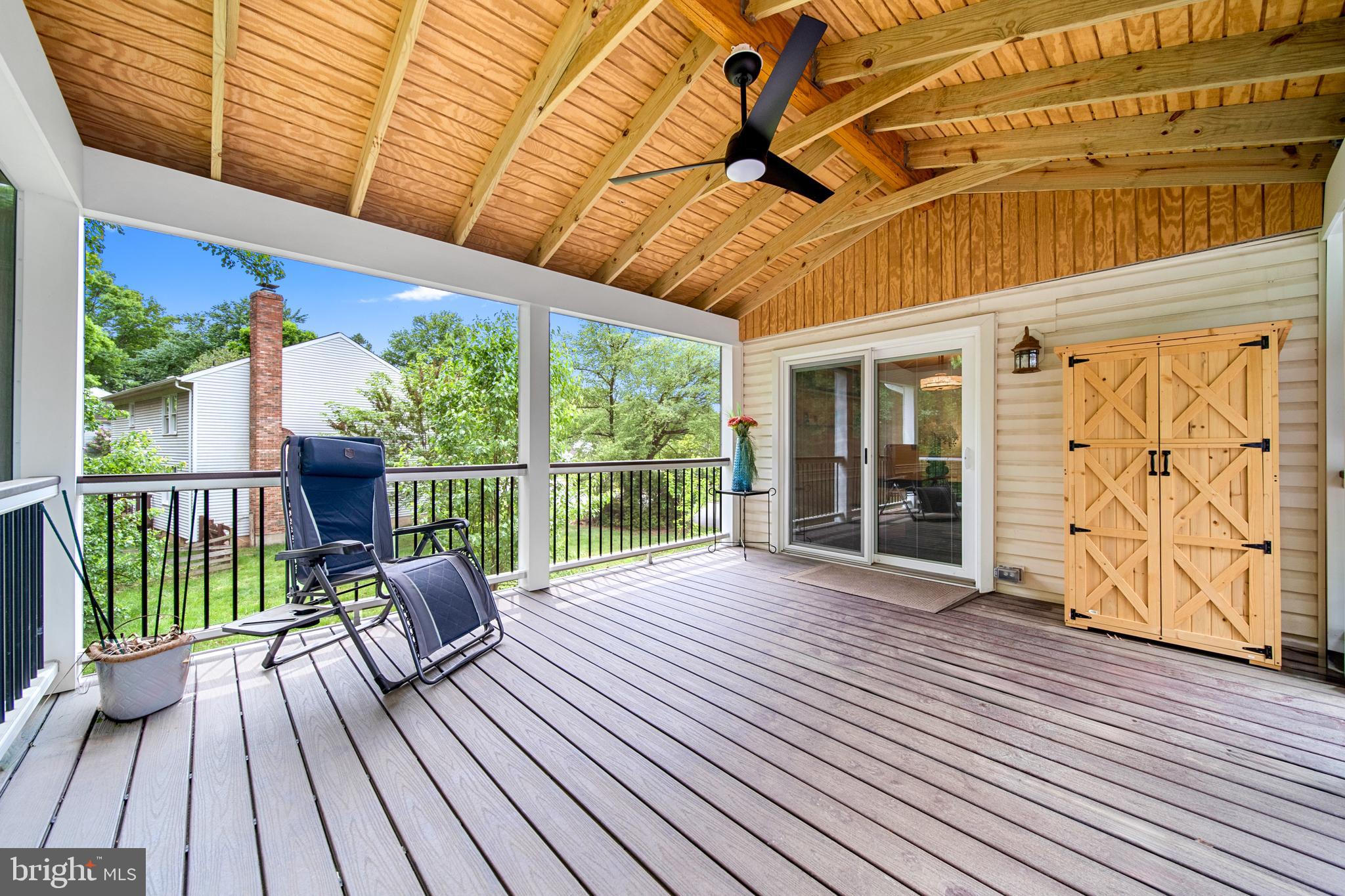 207 Silverleaf Drive Sterling, VA 20164 - Photo 13 of 50 New Deck & Screened In Porch - Built 2025