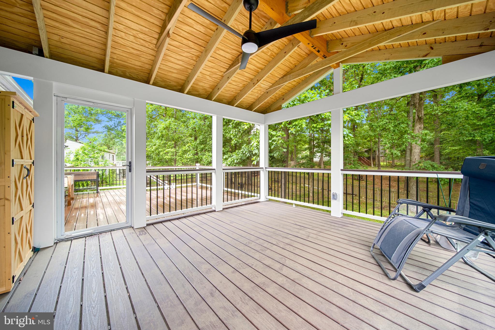 207 Silverleaf Drive Sterling, VA 20164 - Photo 14 of 50 New Deck & Screened In Porch - Built 2025