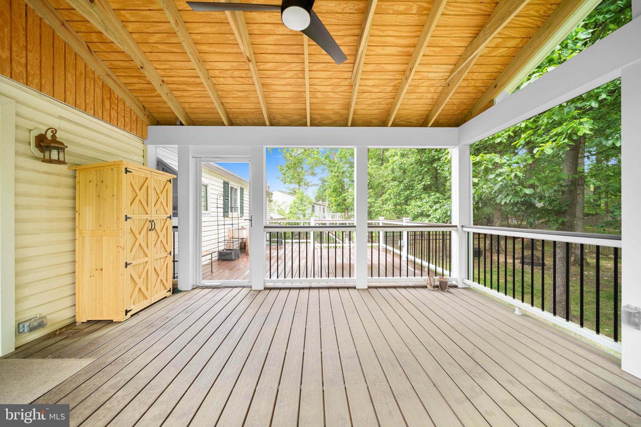 207 Silverleaf Drive Sterling, VA 20164 - Photo 15 of 50 New Deck & Screened In Porch - Built 2025
