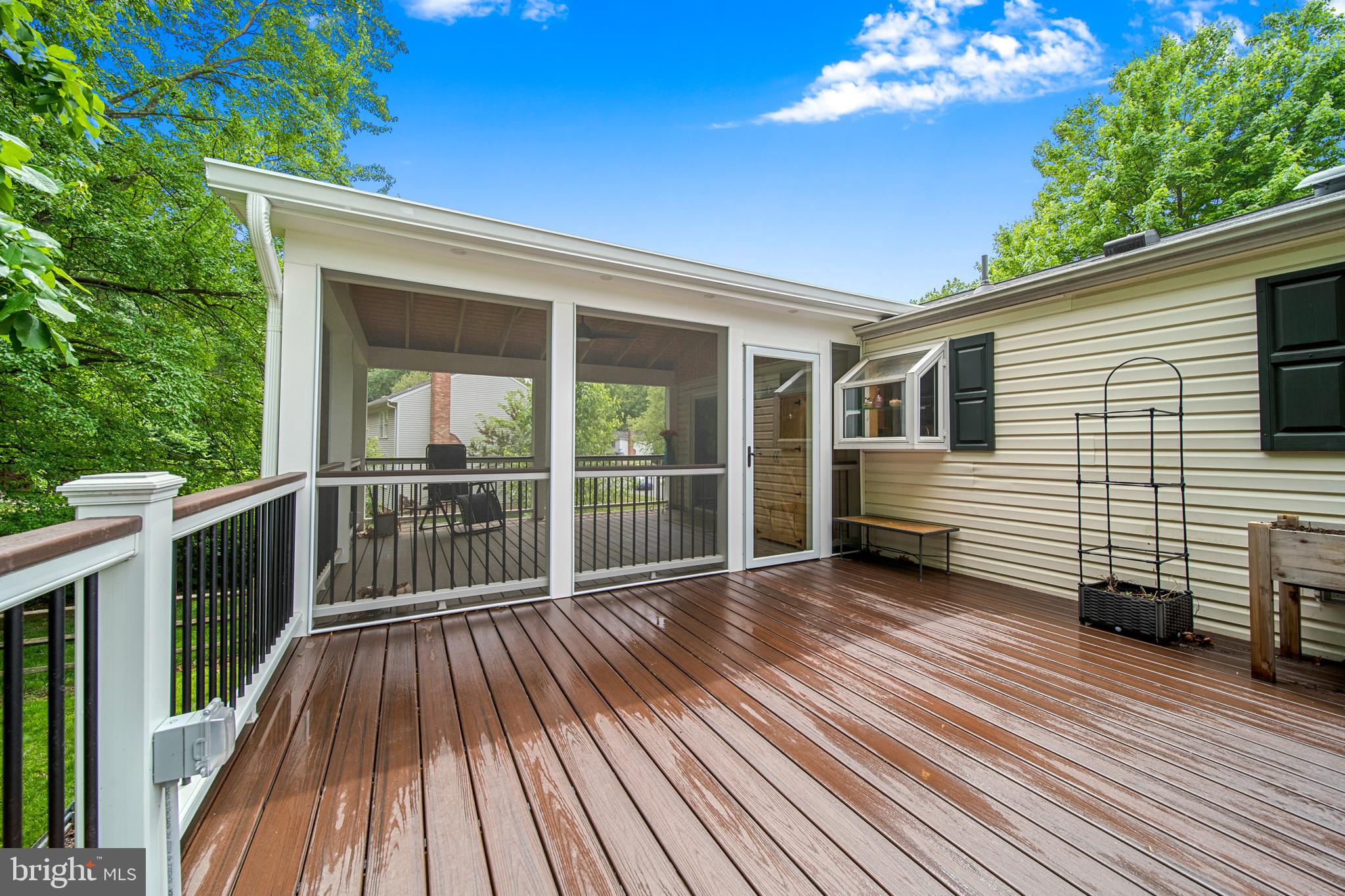 207 Silverleaf Drive Sterling, VA 20164 - Photo 16 of 50 New Deck & Screened In Porch - Built 2025