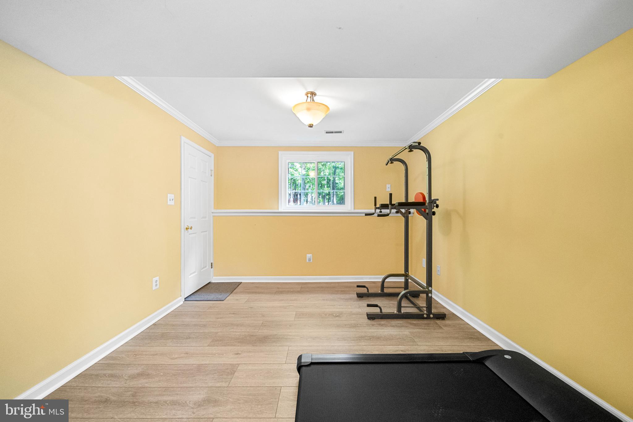 207 Silverleaf Drive Sterling, VA 20164 - Photo 47 of 50 Basement Exercise Space & Garage Access