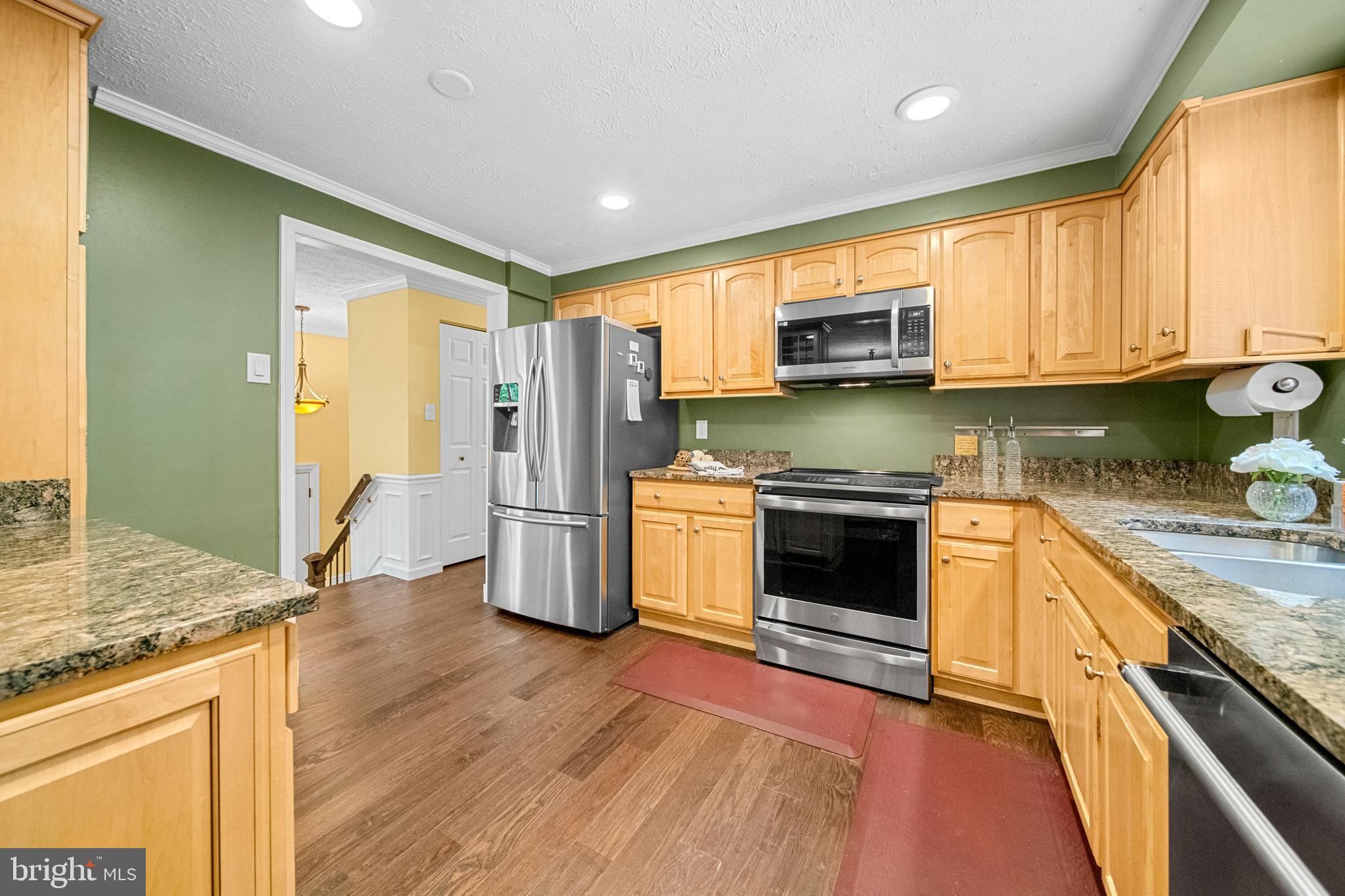 207 Silverleaf Drive Sterling, VA 20164 - Photo 5 of 50 Renovated kitchen with new range