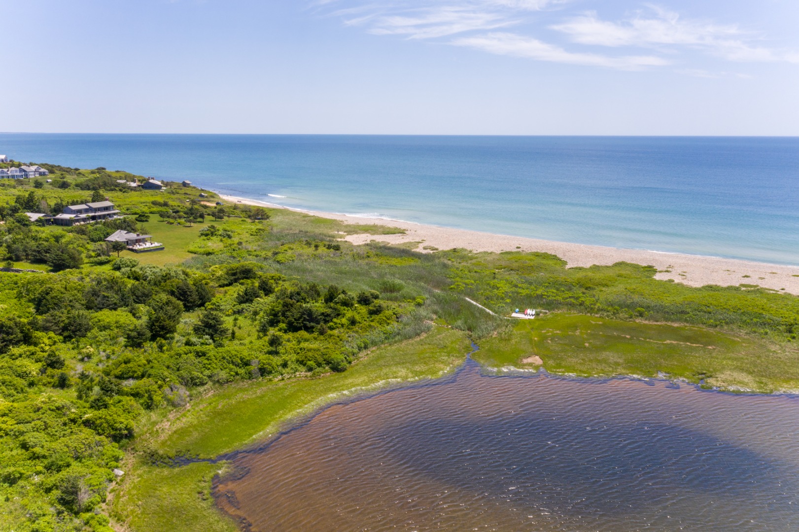 95 Stonewall Road Chilmark, MA 02535 - Photo 40 of 51 a view of an ocean beach