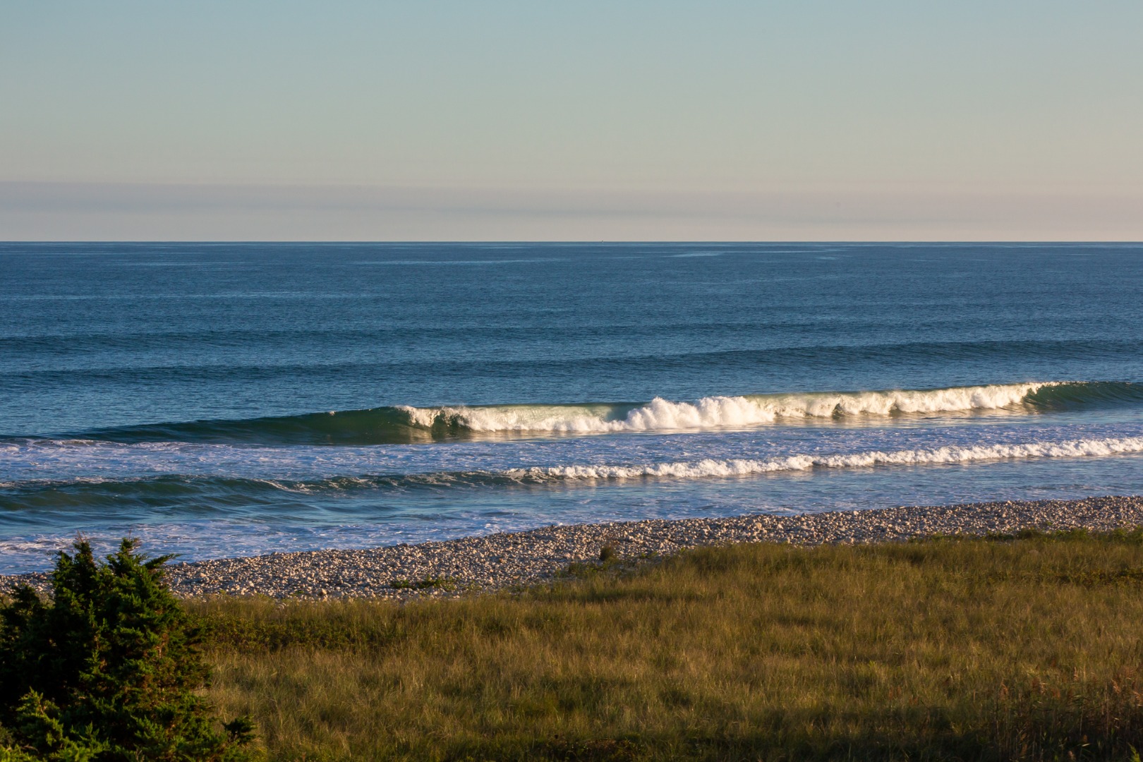 95 Stonewall Road Chilmark, MA 02535 - Photo 48 of 51 a view of an ocean from a yard