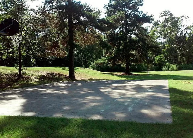 a view of swimming pool with a patio