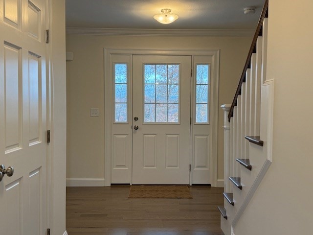 795 Leominster Road Lunenburg, MA 01462 - Photo 17 of 33 a view of an entryway with wooden floor