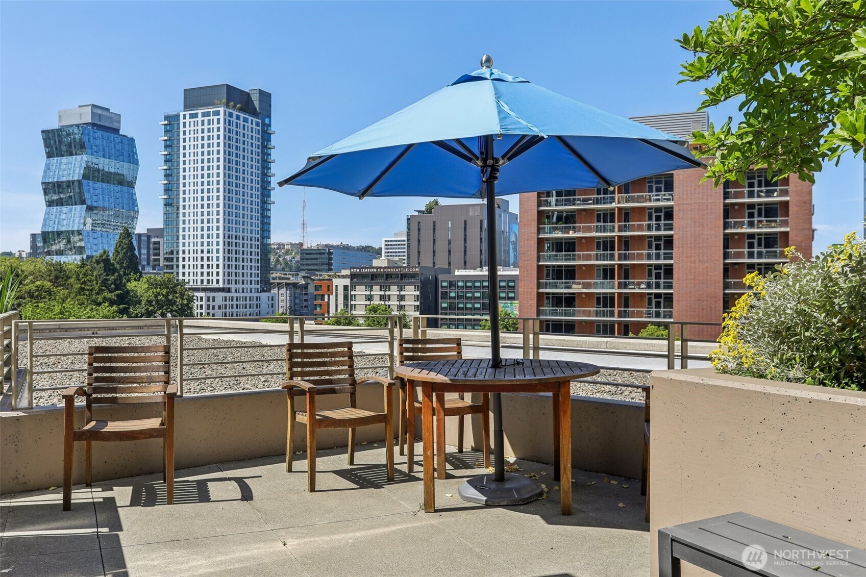900 Lenora Street, Unit W106 Seattle, WA 98121 - Photo 35 of 40 a view of a city with tall buildings