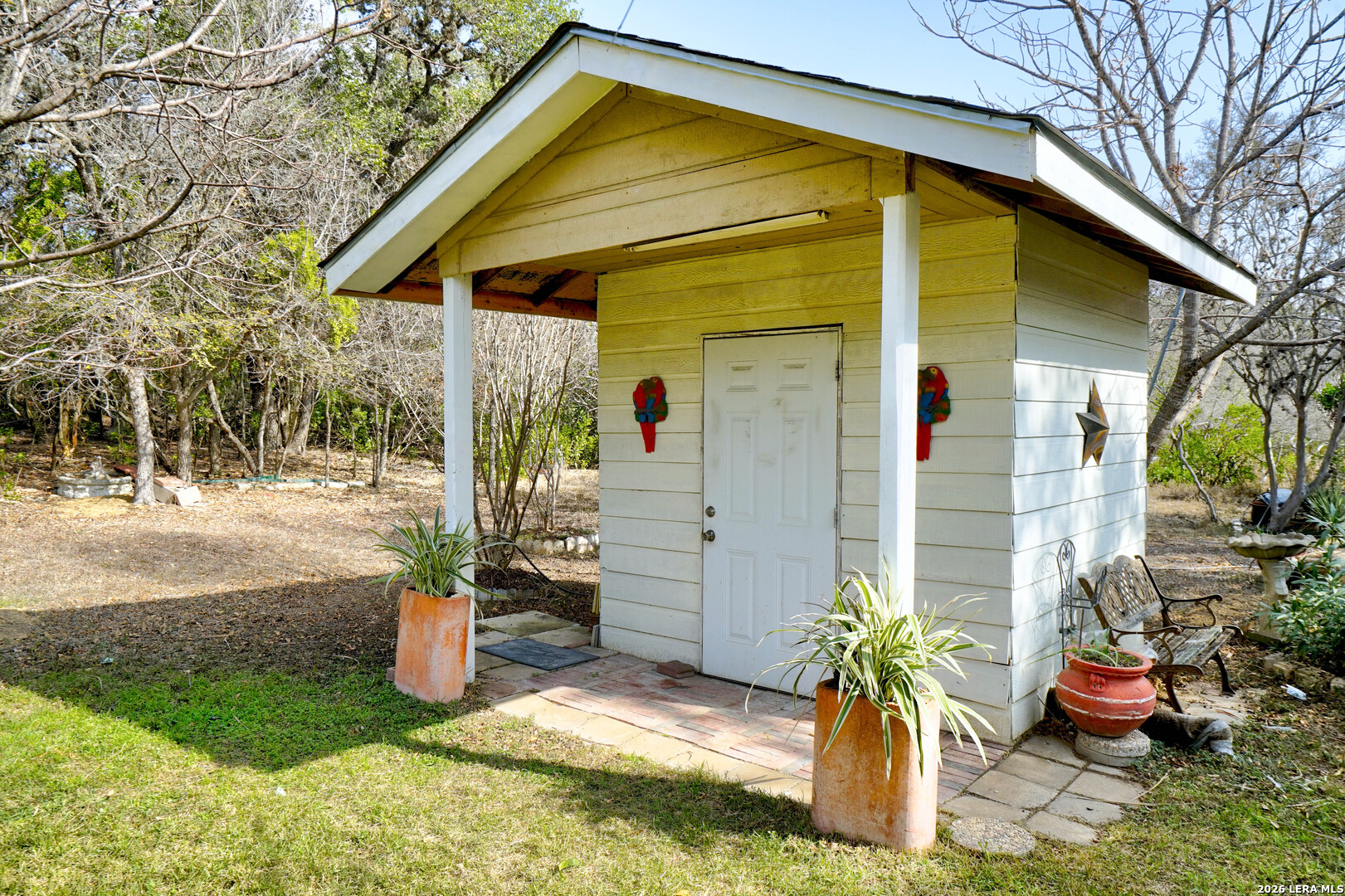 309 South Rolling Oaks Lane San Antonio, TX 78253 - Photo 36 of 43 a view of the house with backyard
