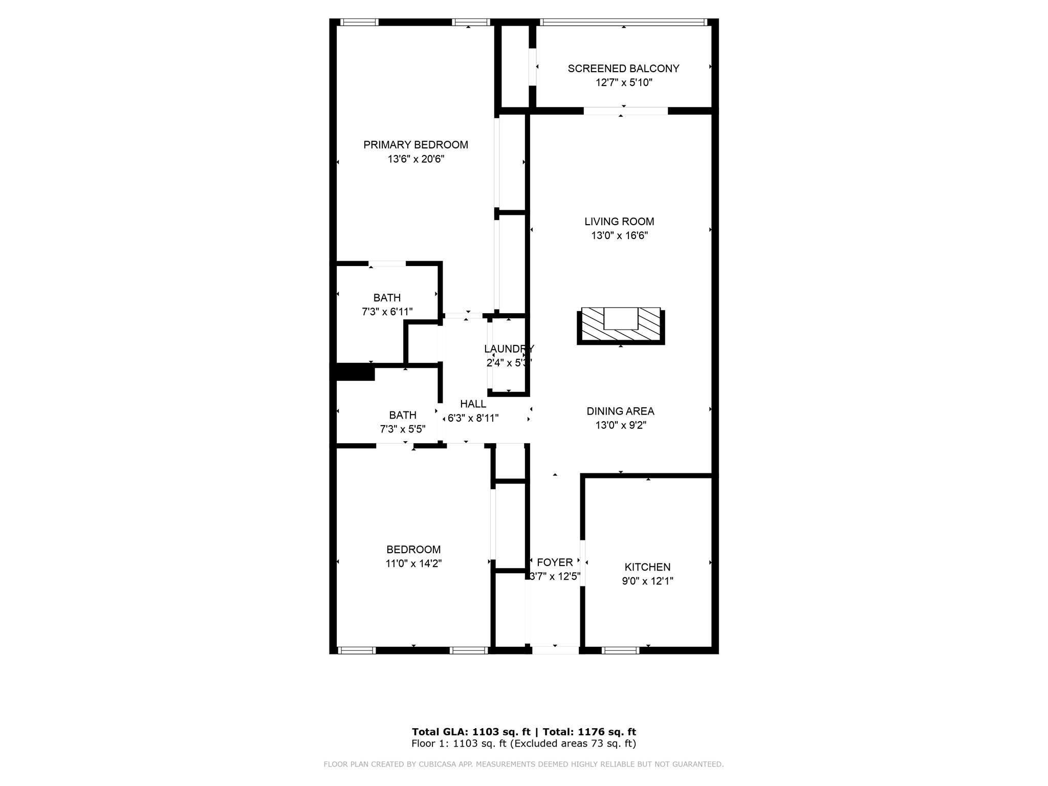 1104 Deermouse Way Hendersonville, NC 28792 - Photo 22 of 32 a picture of a floor plan