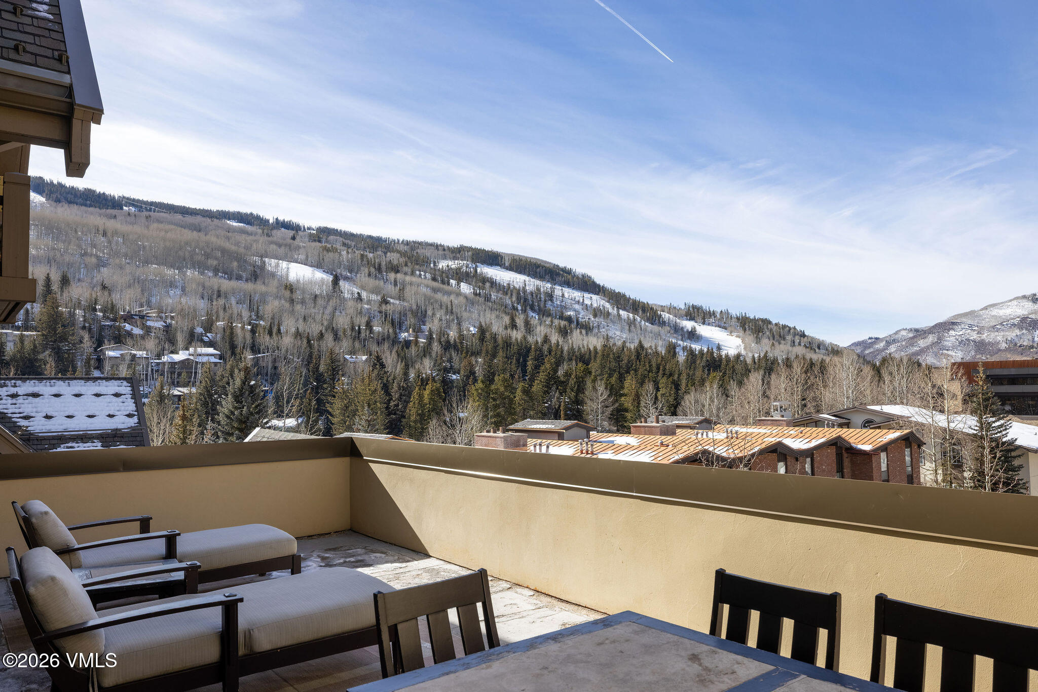 1 Vail Road, Unit 7105B Vail, CO 81657 - Photo 16 of 22 2601_four_seasons_7105_exterior_patio_b