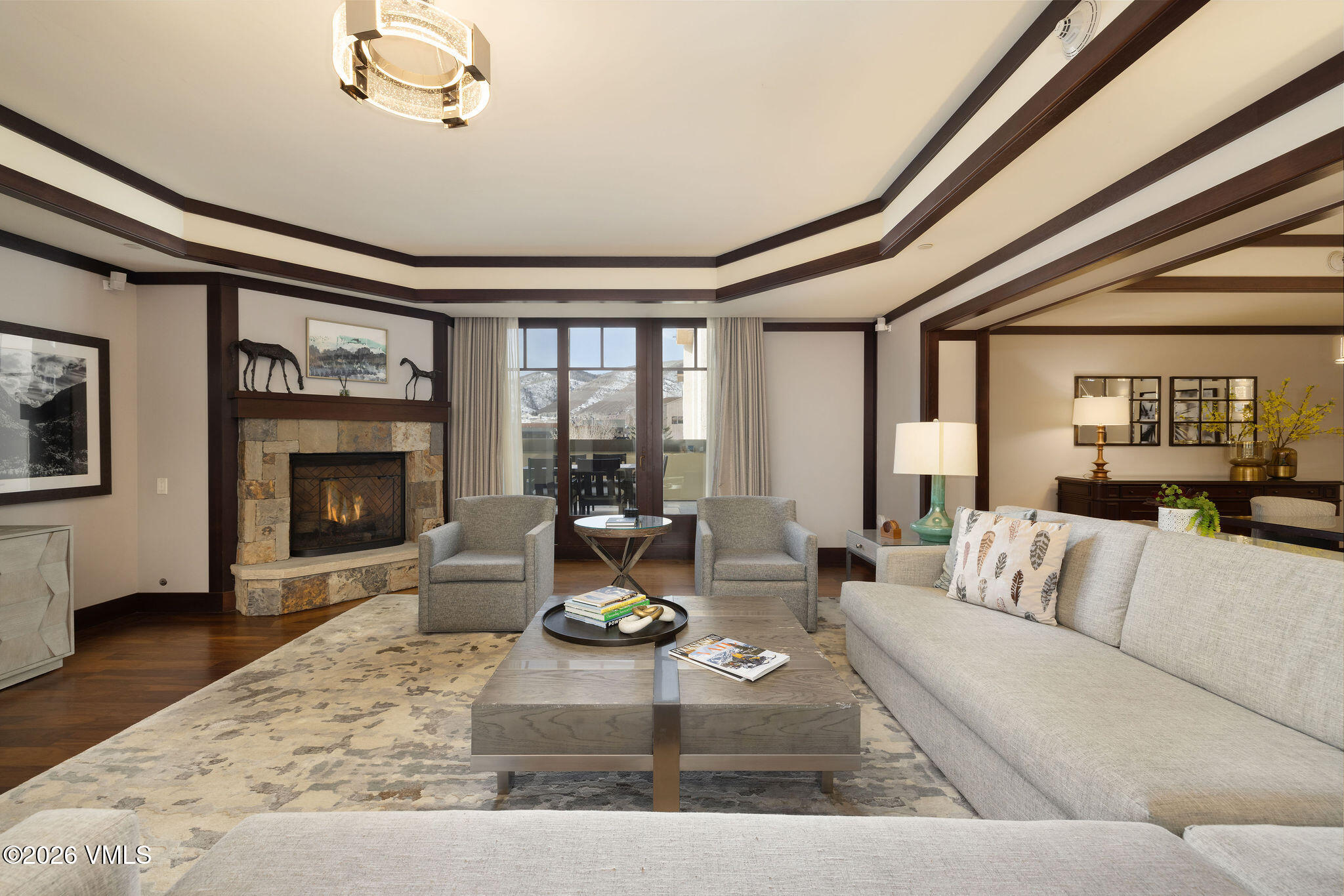 1 Vail Road, Unit 7105B Vail, CO 81657 - Photo 2 of 22 2601_four_seasons_7105_interior_living_c