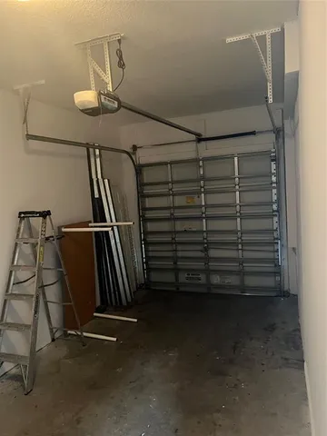 a view of a big room with a window