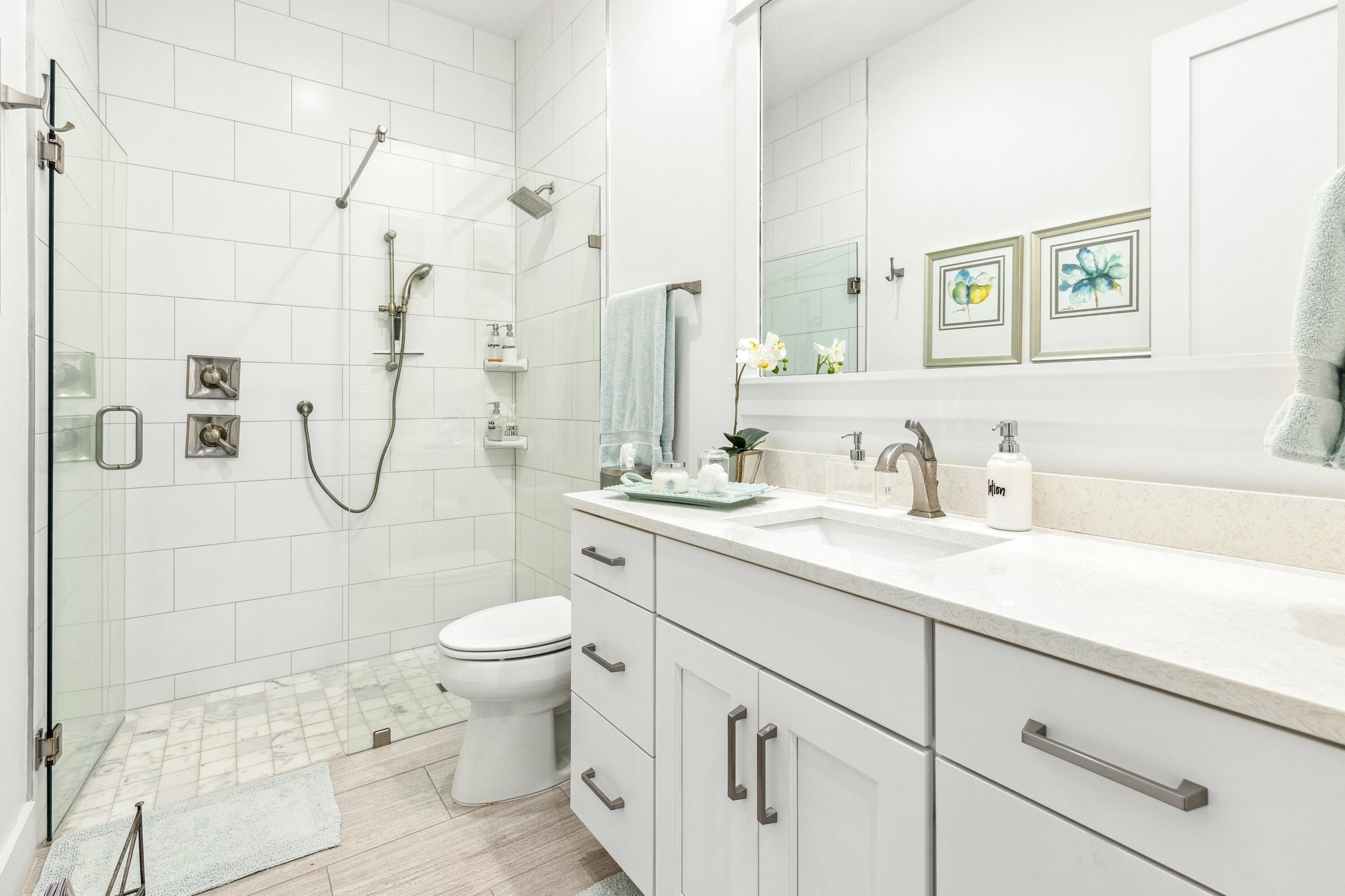43 Log Landing St Inlet Beach Inlet Beach, FL 32461 - Photo 29 of 45 a bathroom with a sink toilet and shower