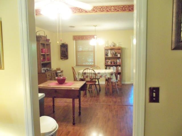 1556 Gratton Road Clarksville, TN 37043 - Photo 6 of 20 From the living room, enter the country kitchen with combination dining room. Lots of character remains in this home!