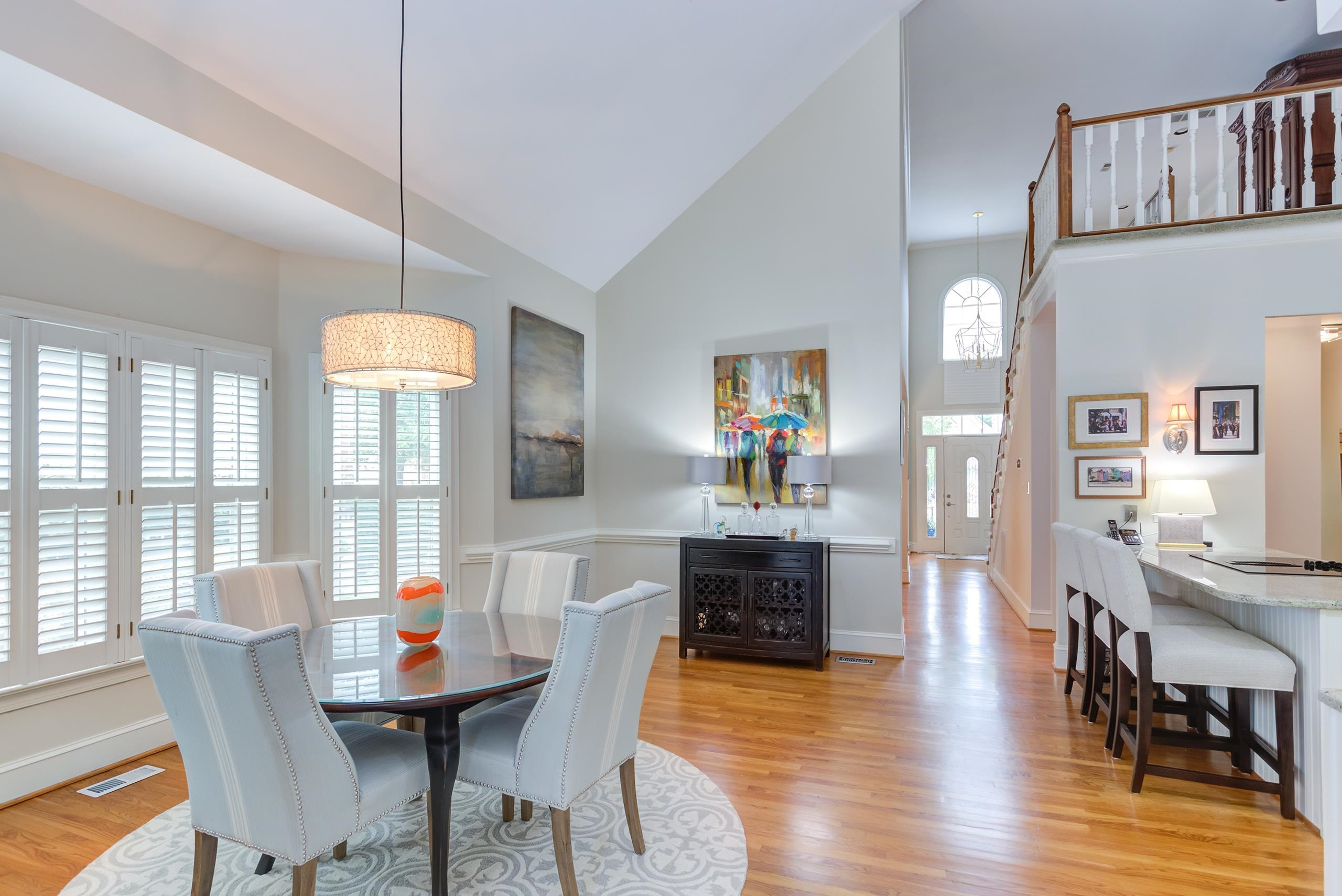 2913 Hawtree Drive Raleigh, NC 27613 - Photo 11 of 28 The angles and lines add to the charm in this home that lives like a model. Breakfast Area