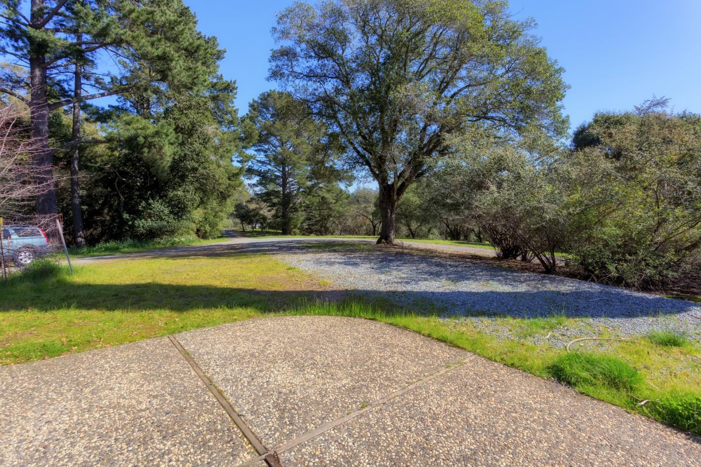 875 Calabasas Road Watsonville, CA 95076 - Photo 23 of 34 a view of backyard with swimming pool