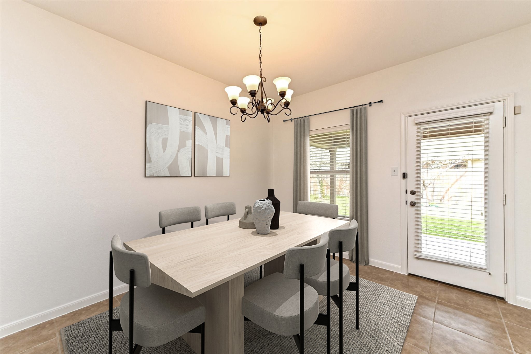 1921 Conn Creek Road Cedar Park, TX 78613 - Photo 7 of 40 a view of a dining room with furniture window and outside view