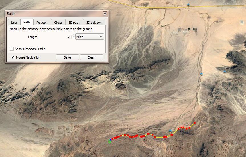 Vic Hauser Geode Bed Road Blythe, CA 92266 - Photo 4 of 9 a view of a dry room with painted walls