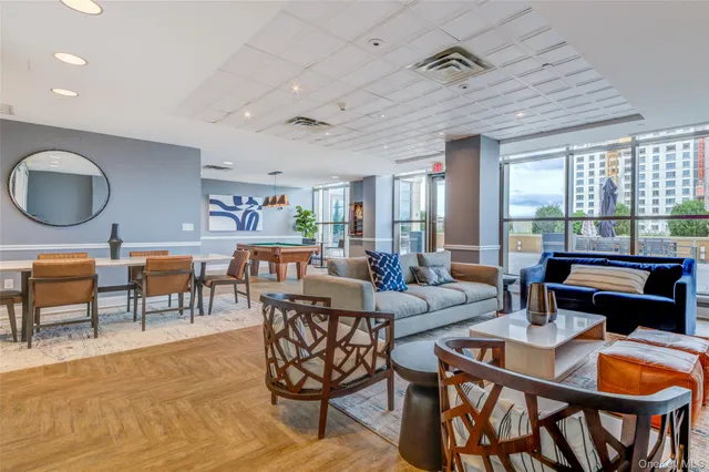 a view of a building with a street