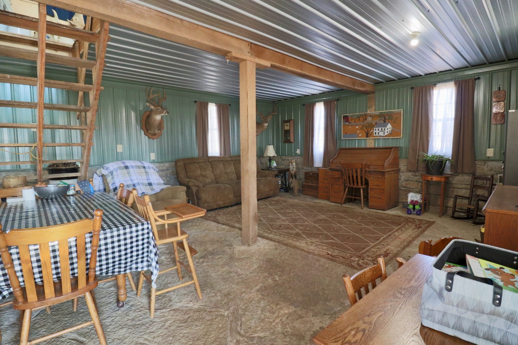 4561 Mayberry Prong Road Linden, TN 37096 - Photo 14 of 27 a view of a dining room with furniture