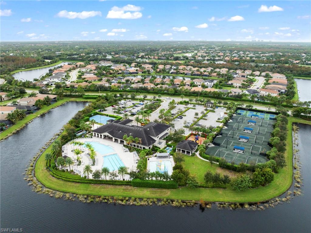 4365 Caldera Circle Naples, FL 34119 - Photo 23 of 23 Bird's eye view featuring a water view