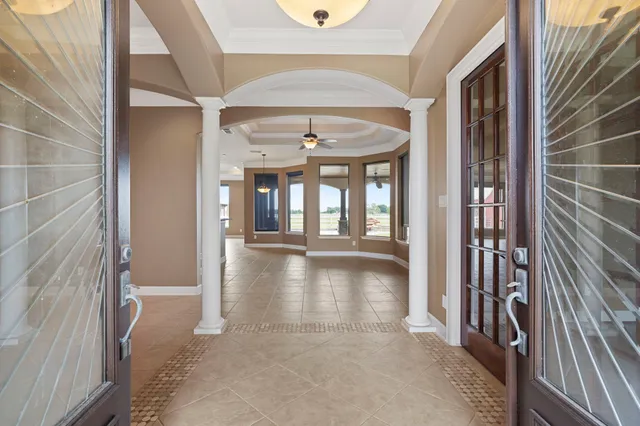 a view of an entryway