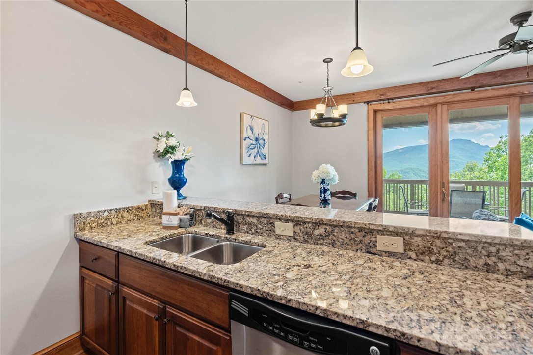 142 Evening View Lane, Unit CA3 Boone, NC 28607 - Photo 10 of 41 a kitchen with a sink and a window