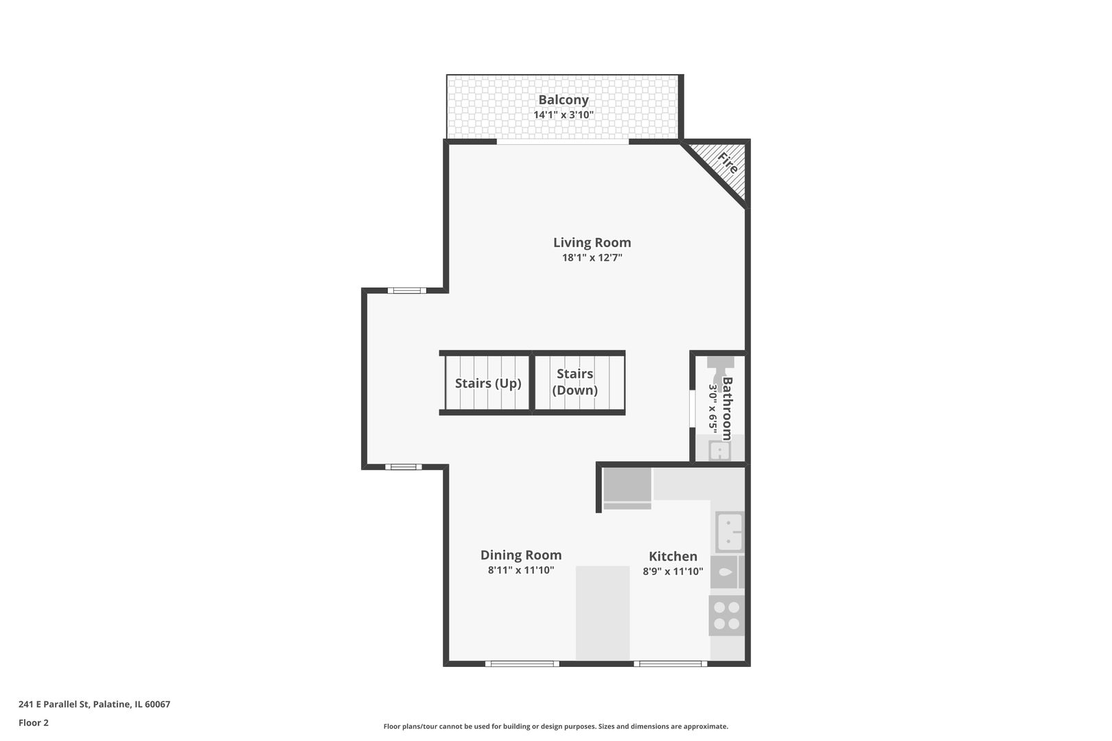 241 East Parallel Street, Unit 1A Palatine, IL 60067 - Photo 35 of 36