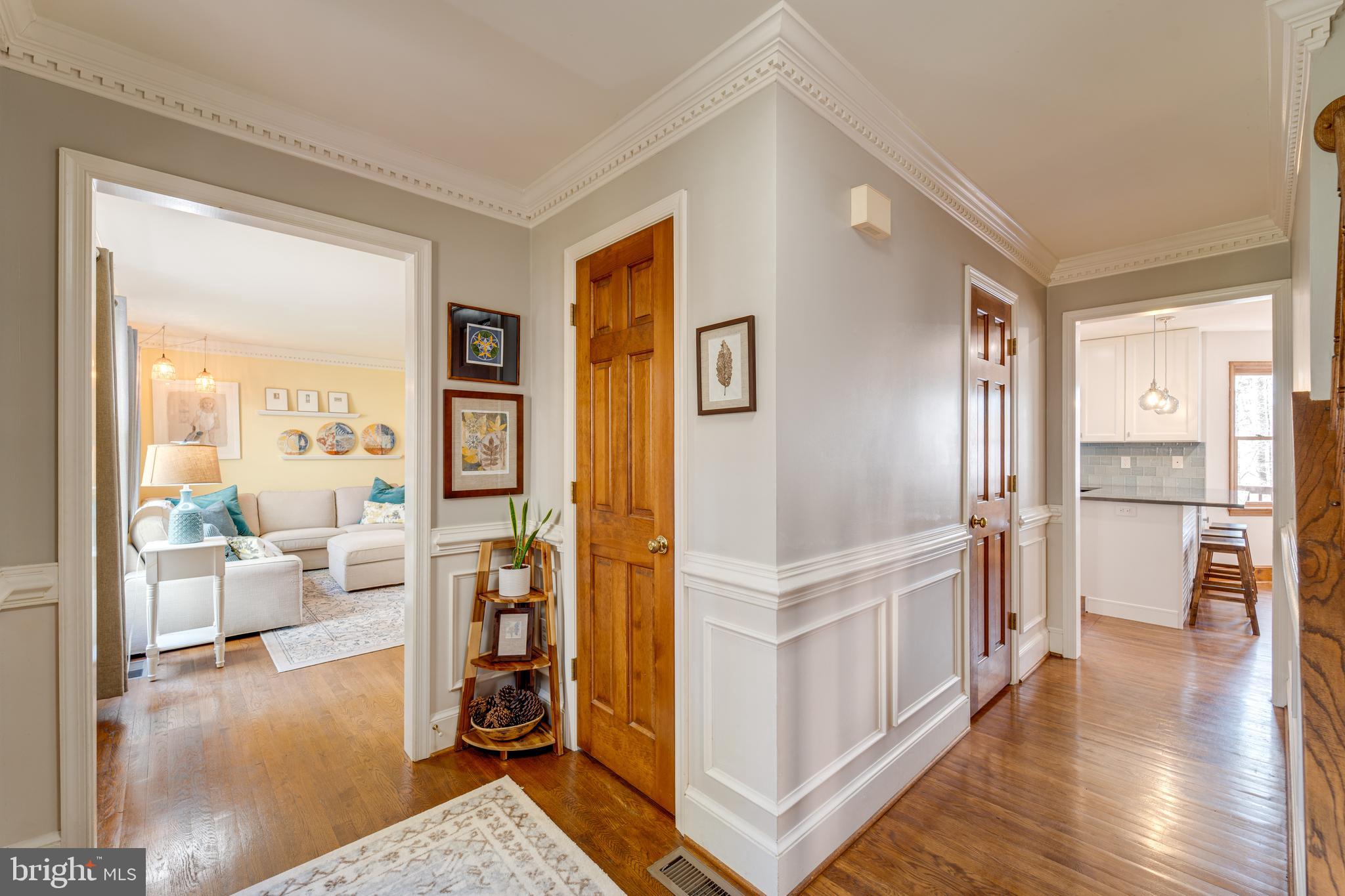 8232 Honeysuckle Road Manassas, VA 20112 - Photo 7 of 76 a view of living room filled with furniture and wooden floor