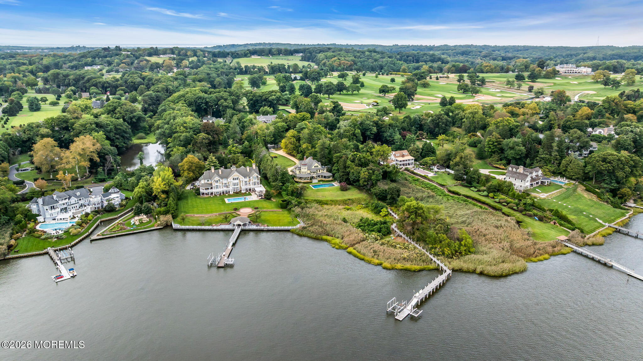 mls drone with river pool