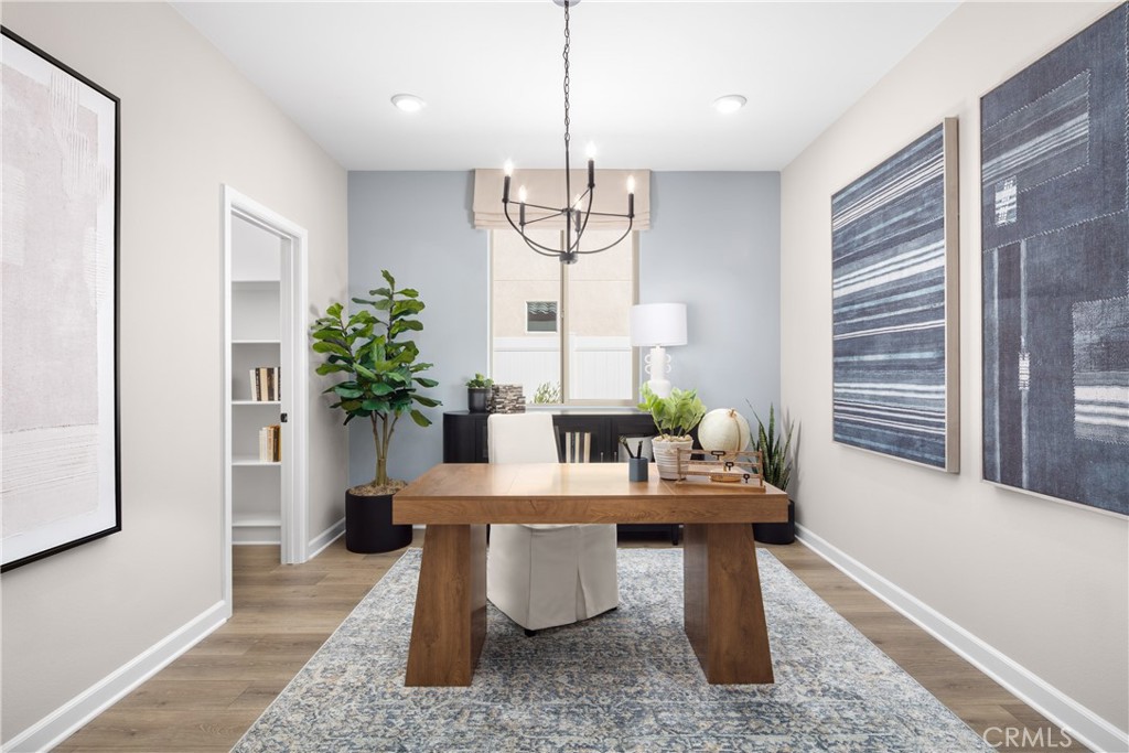 2032 Simpatico Place Escondido, CA 92026 - Photo 7 of 15 a dining room with furniture window and wooden floor