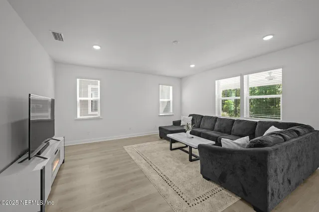 a room with toys and a window