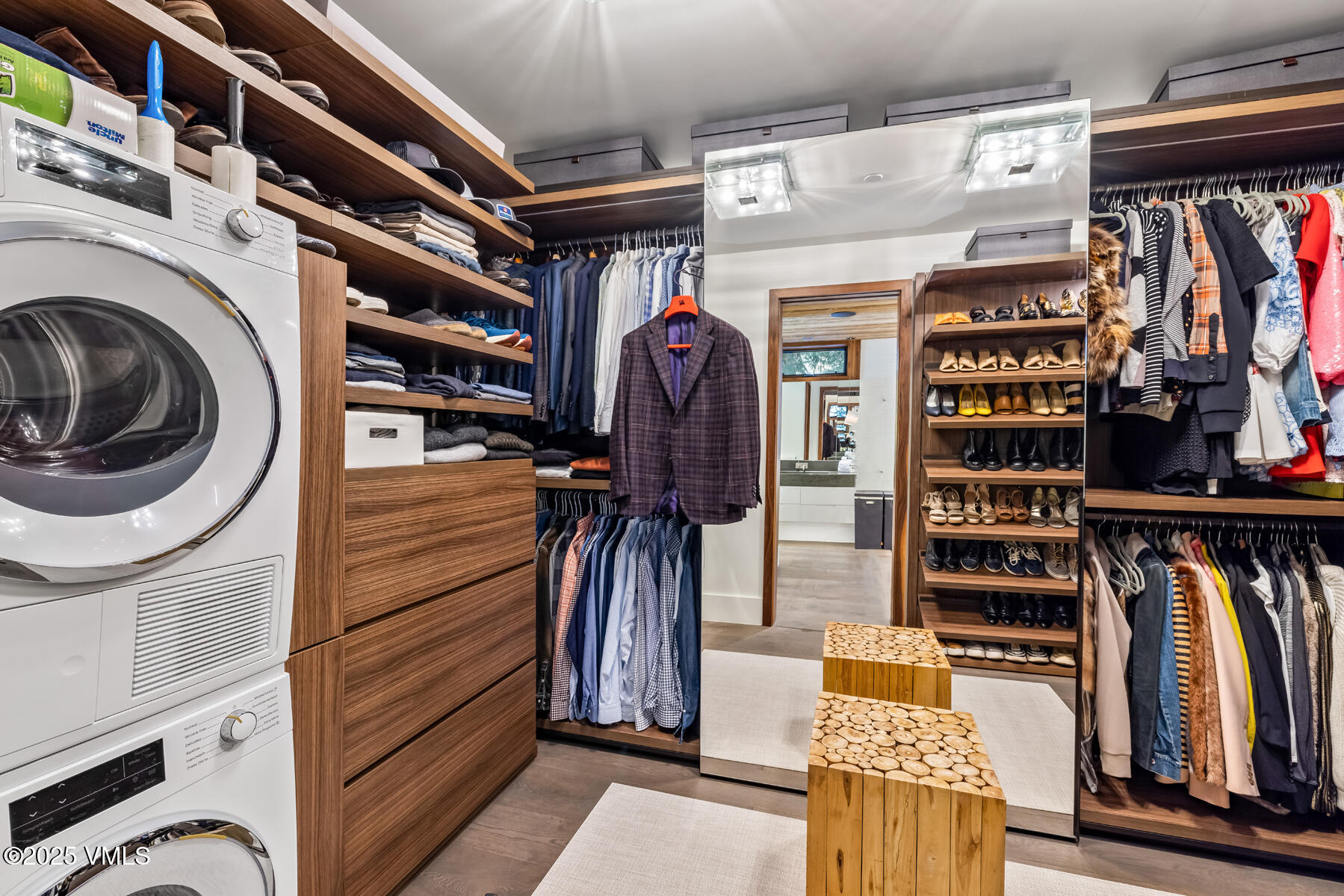 2470 Bald Mountain Road Vail, CO 81657 - Photo 15 of 29 a view of walk in closet with clothes and shoes