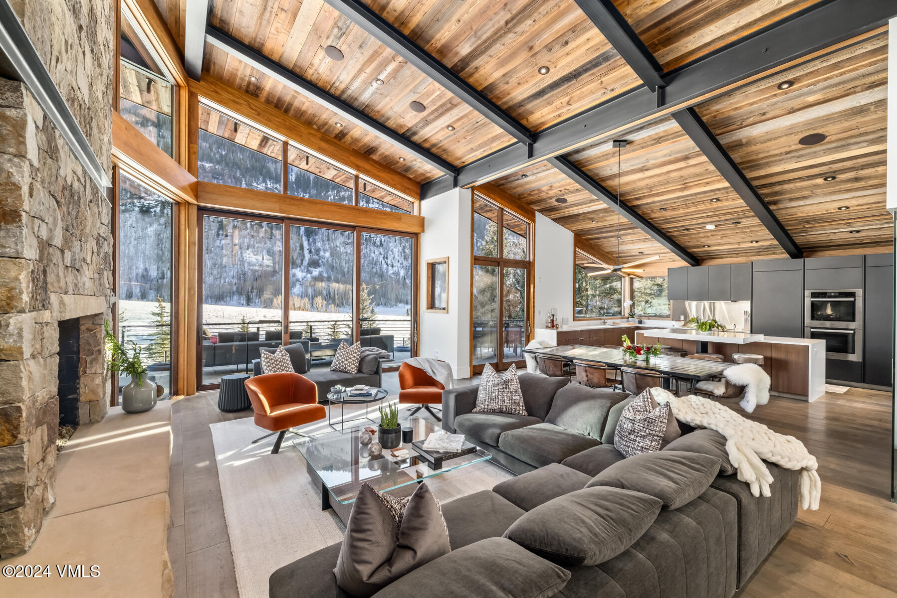 2470 Bald Mountain Road Vail, CO 81657 - Photo 7 of 29 a living room with furniture