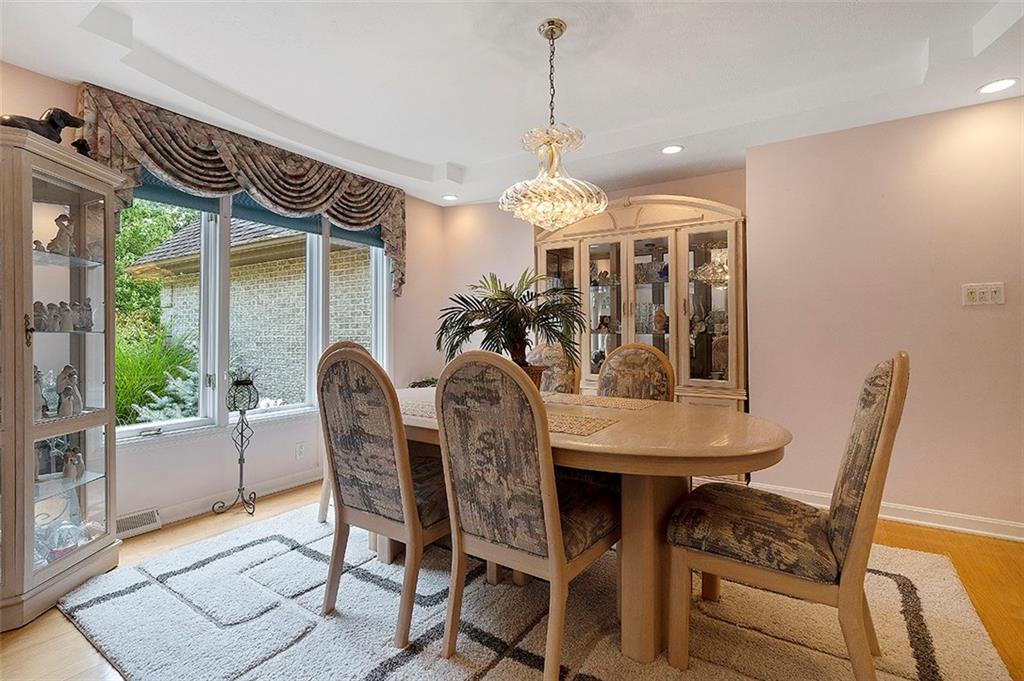 Formal dining area