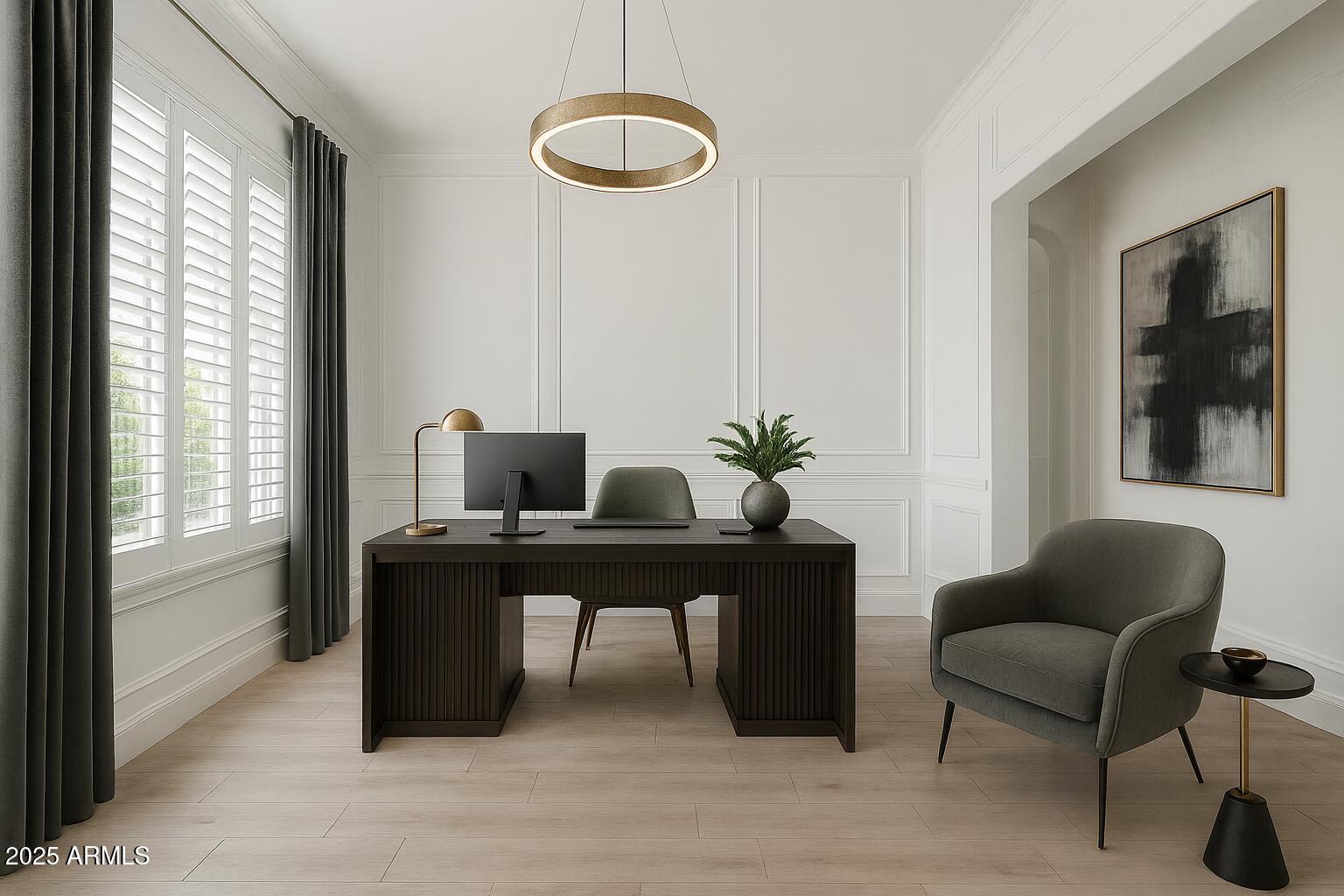 6334 East Viewmont Drive, Unit 9 Mesa, AZ 85215 - Photo 10 of 45 a work room with furniture and window