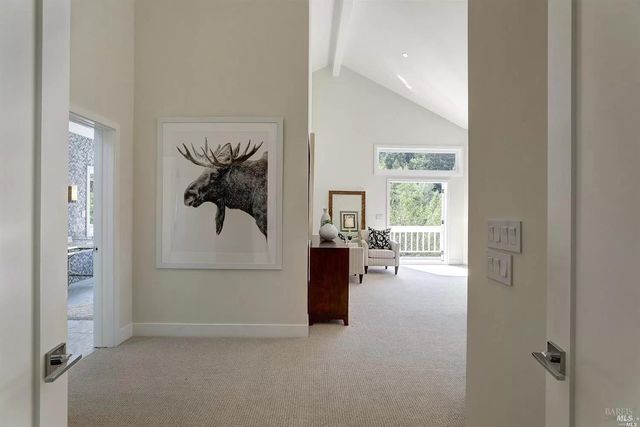 a view of livingroom with furniture and window