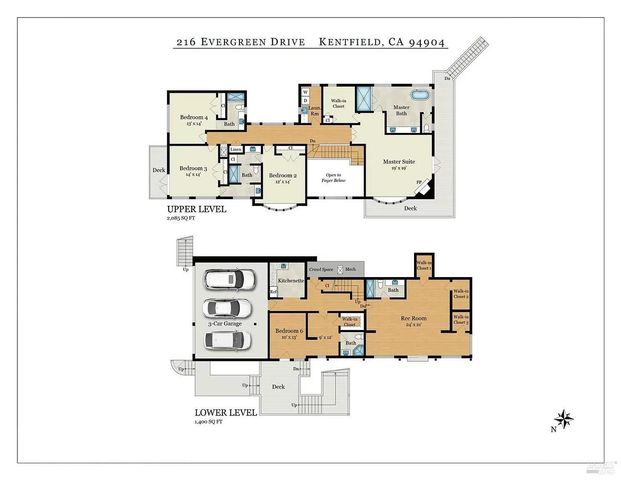 $6,575,000 | 216 Evergreen Drive, Kentfield, CA 94904
