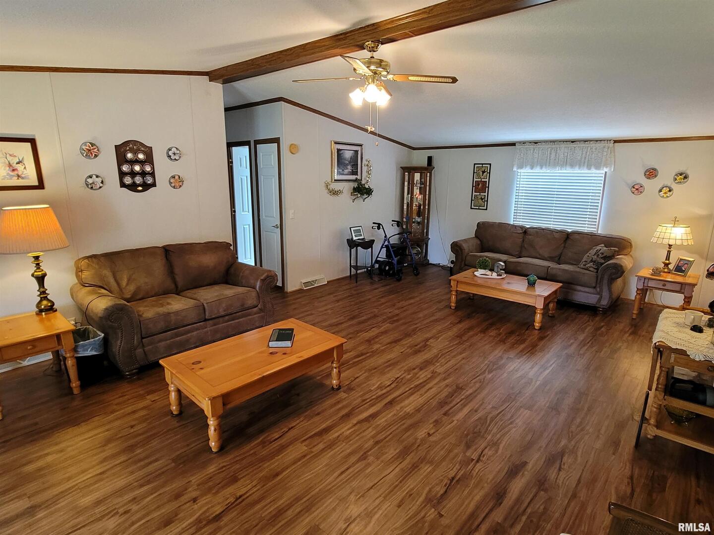 3614 South Hotze Road Salem, IL 62881 - Photo 13 of 41 a living room with furniture and wooden floor