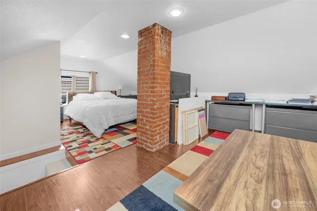 a very nice looking room with a rug