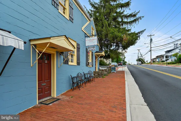 a view of a house with a patio